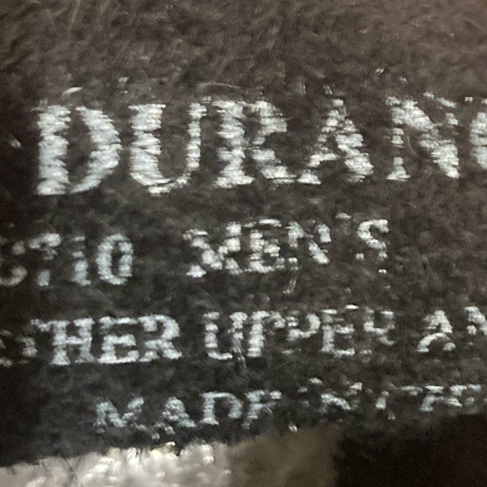 Men's Durango Black Leather Hsrness Boots DB710 Sz 9.5D 7” Shaft - Picture 10 of 11